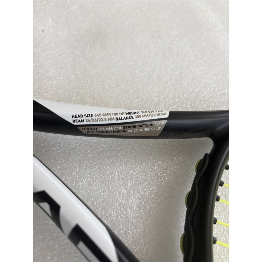 Head Heat IG Innegra Graphite Tennis Racket - Picture 4 of 10